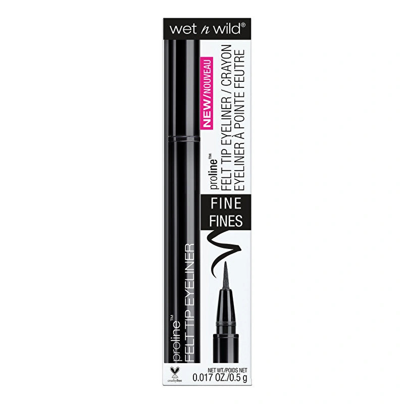 WET N WILD - ProLine Felt Tip Eyeliner Black