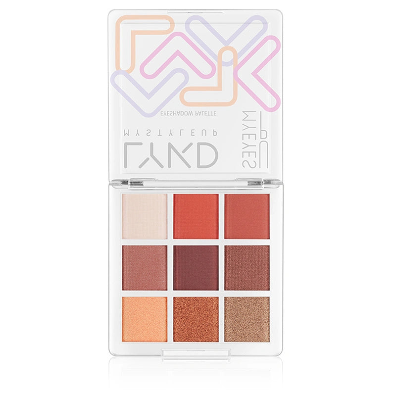 LYKD 9-Piece Eyeshadow Palette 380 Burgundy Touch