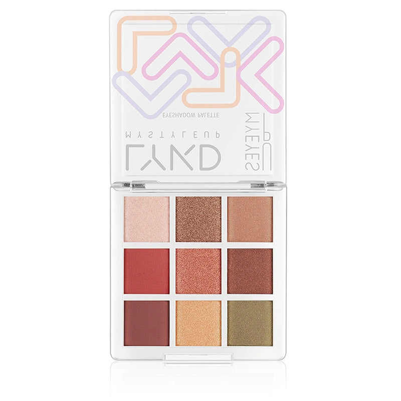 LYKD 9-Piece Eyeshadow Palette Something Spicy