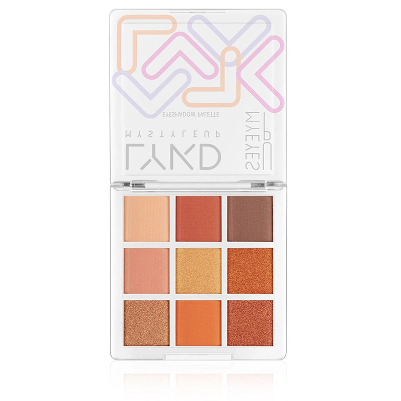 LYKD 9-Piece Eyeshadow Palette 280 Honey Drizzle