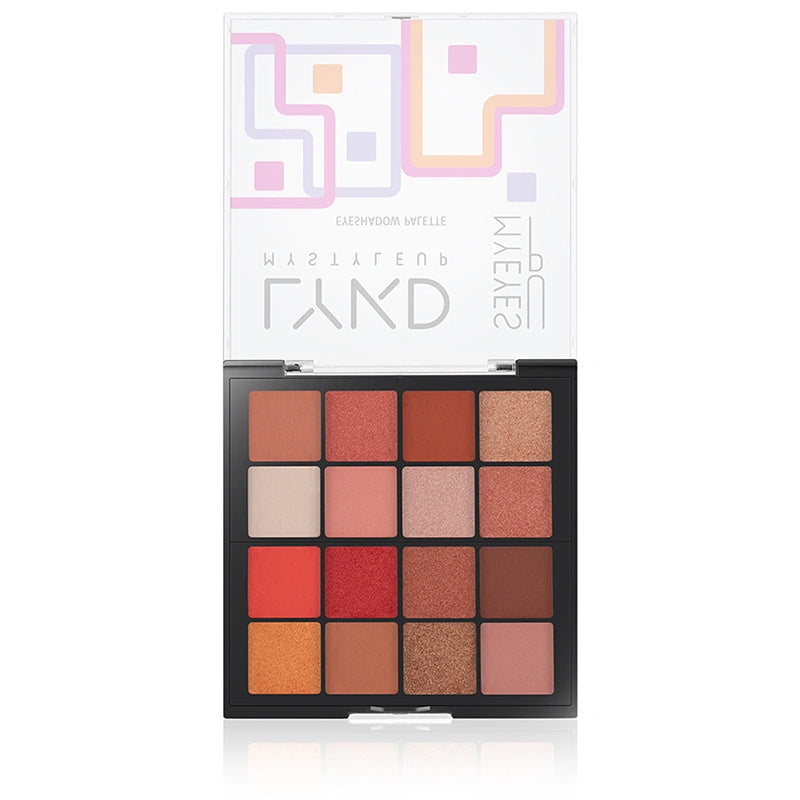 LYKD 16 Eyeshadow Palette 300 Peachy Vibes