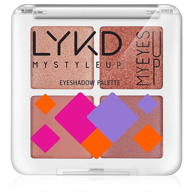 LYKD 4-Piece Eyeshadow Palette 107 Nude Mood