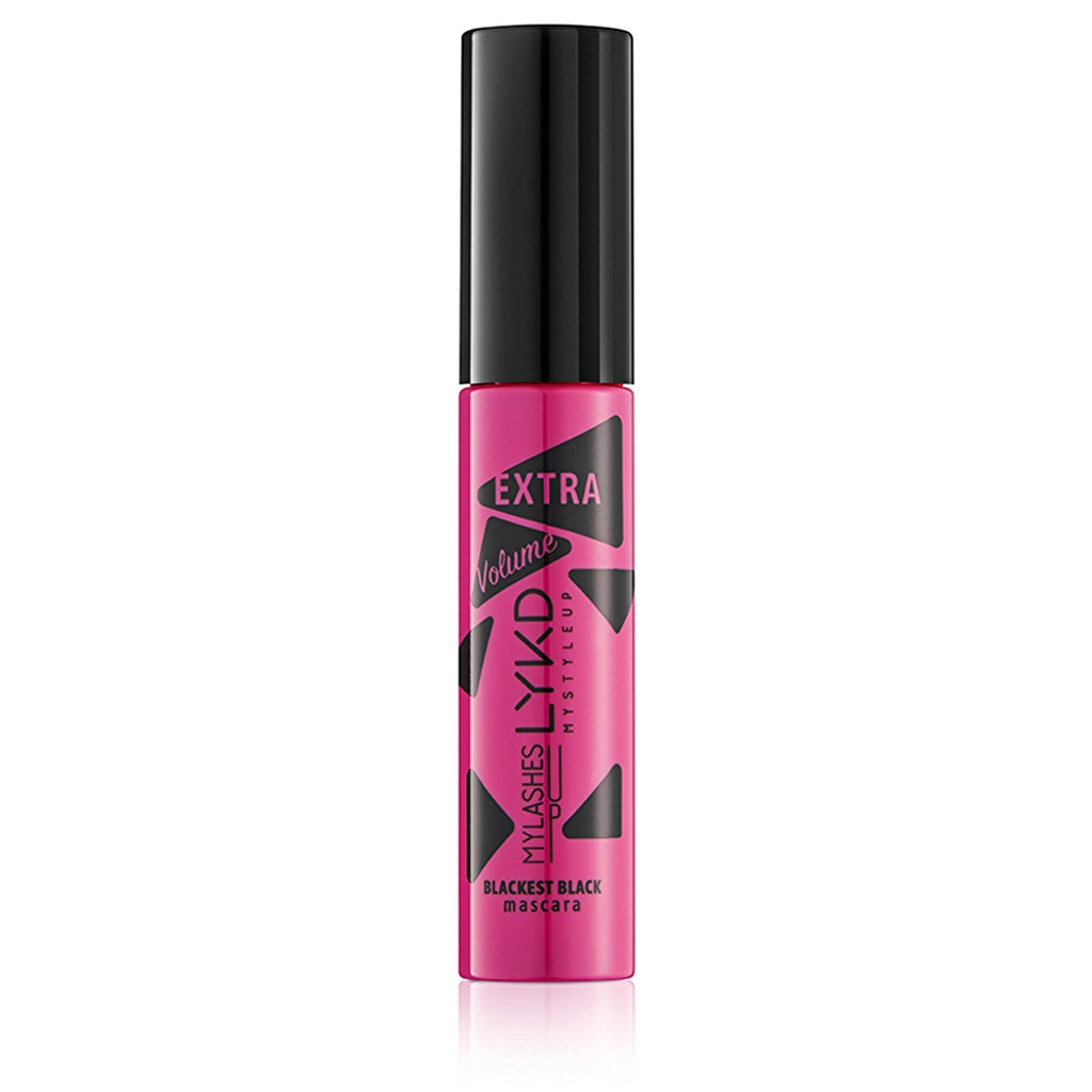 LYKD Extra Volume Blackest Black Mascara - Extra Volume Intense Black Mascara