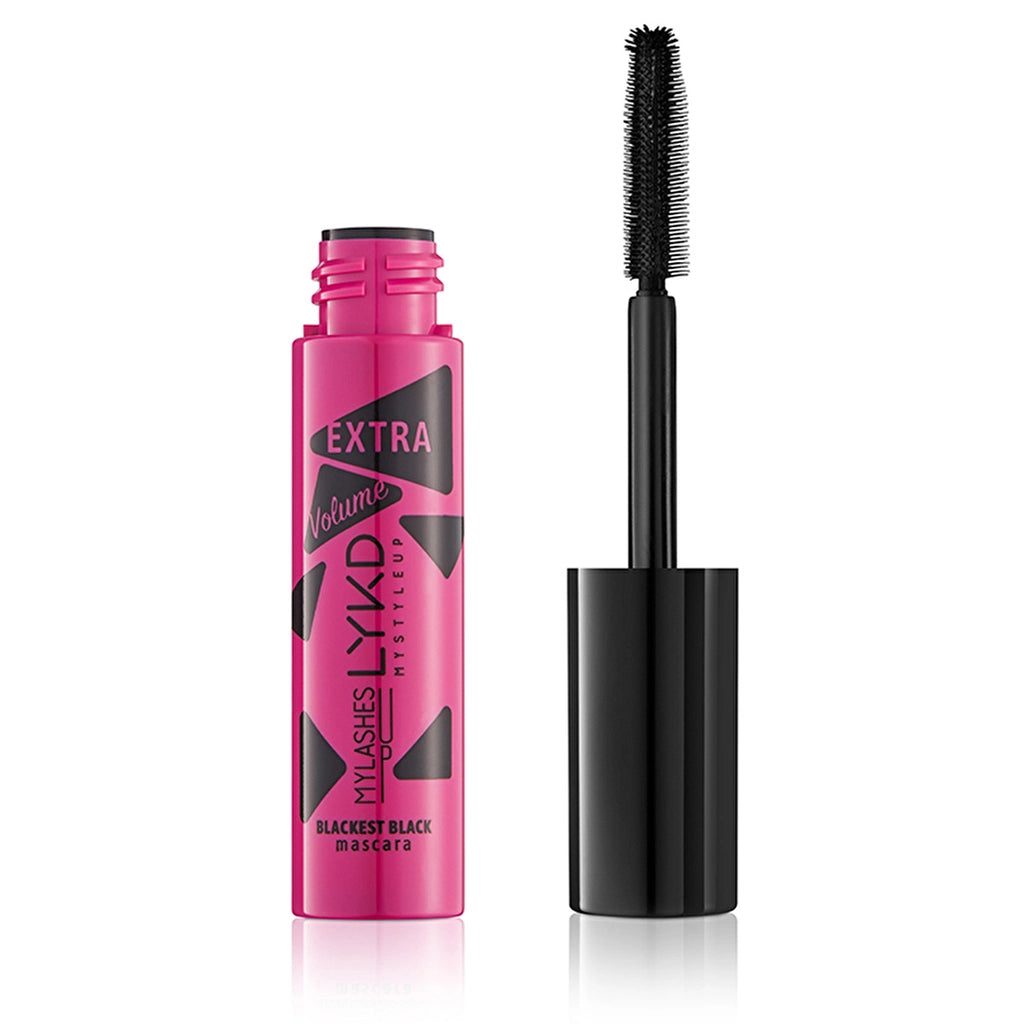 LYKD Extra Volume Blackest Black Mascara - Extra Volume Intense Black Mascara