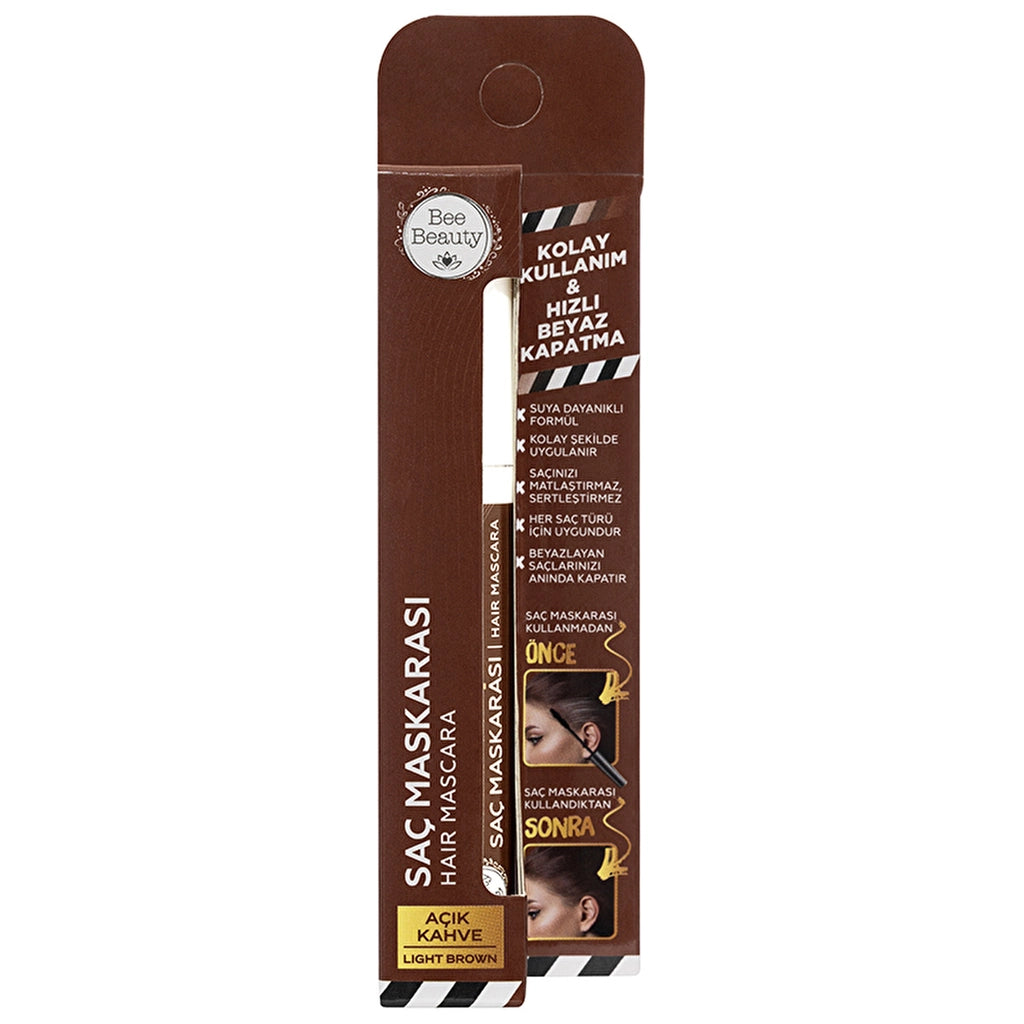 Bee Beauty Hair Mascara Light Brown