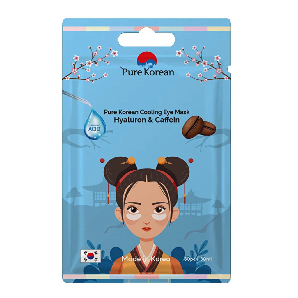 Pure Korean Cooling Eye Mask 30 ml (Hyaluron & Caffeine)