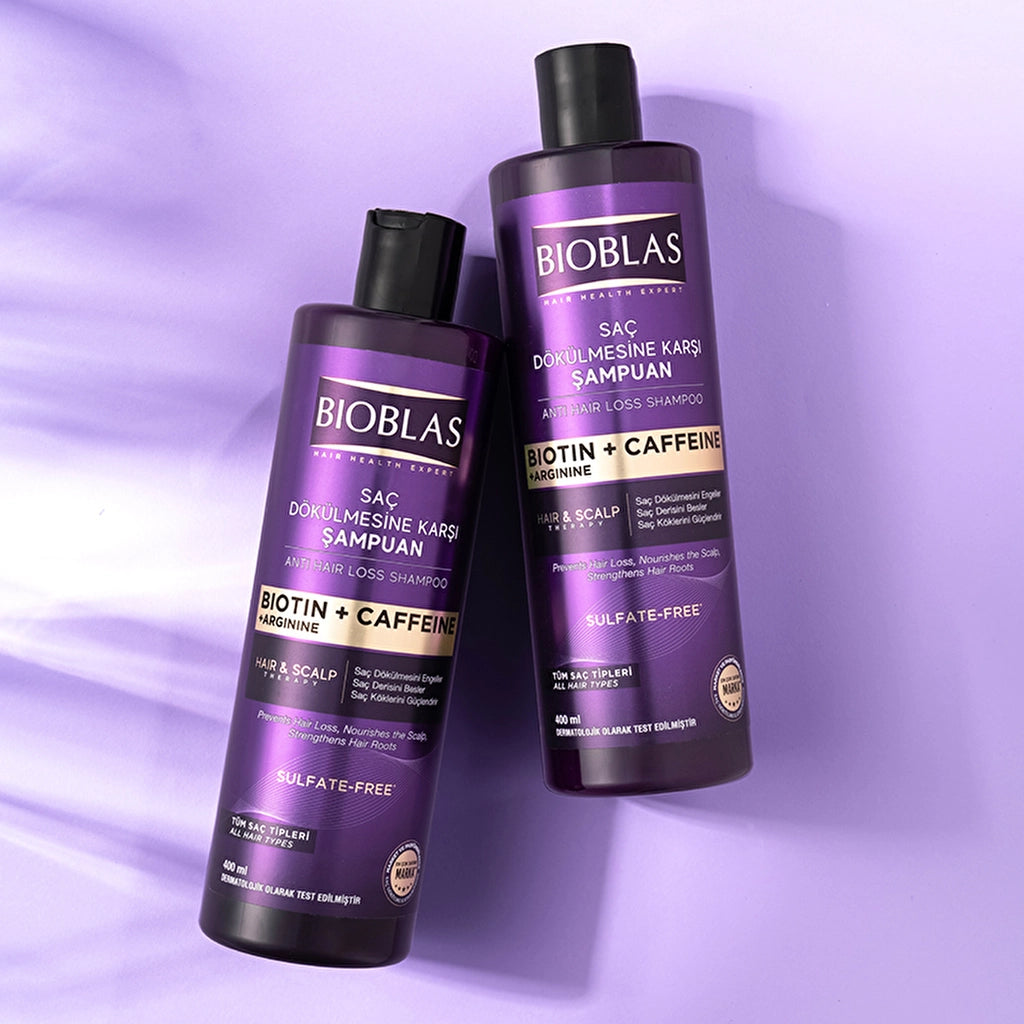 Bioblas Biotin & Caffeine Shampoo 400 ml