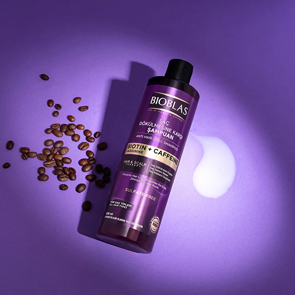 Bioblas Biotin & Caffeine Shampoo 400 ml