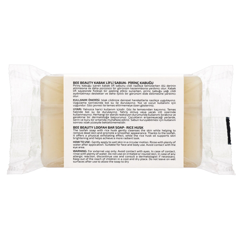 Bee Beauty Loofah Soap Rice Husk 100 gr