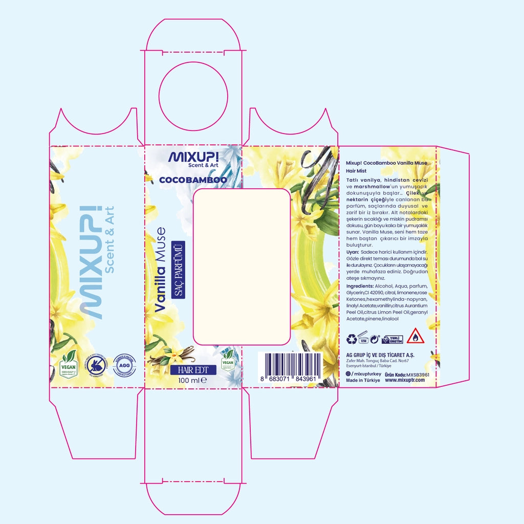 Mixup! CocoBamboo Vanilla Muse Hair Perfume 100 ml