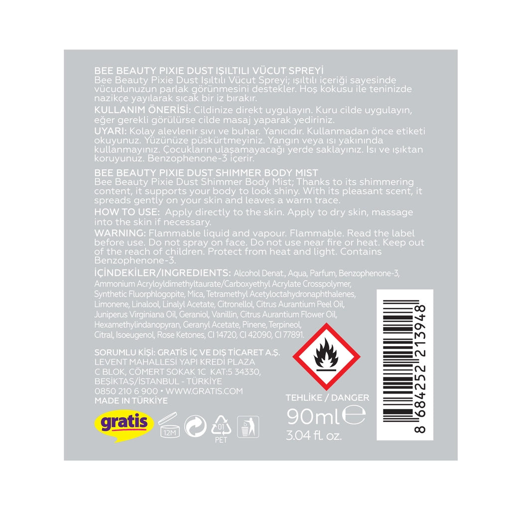 Bee Beauty Shimmering Body Spray 90 ml