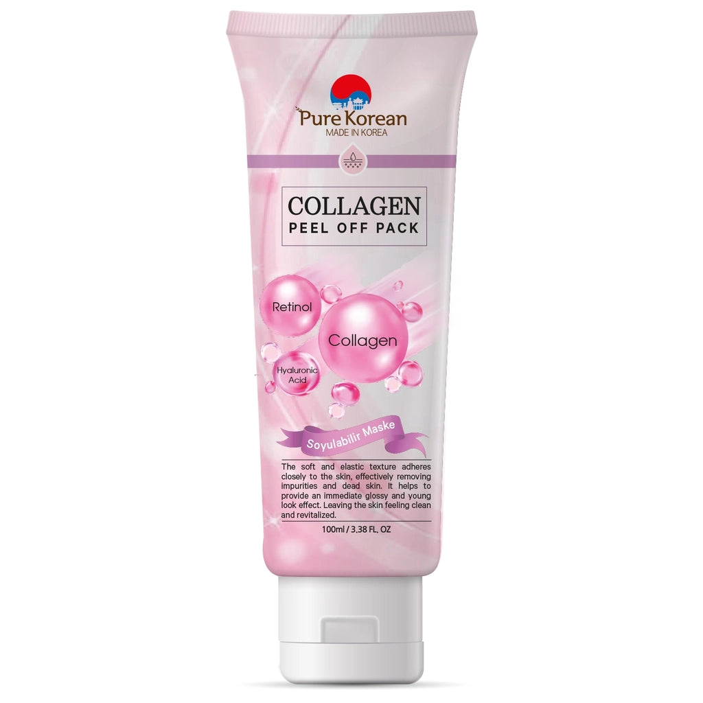 Pure Korean Collagen Peel-Off Pack Face Mask 100 ml
