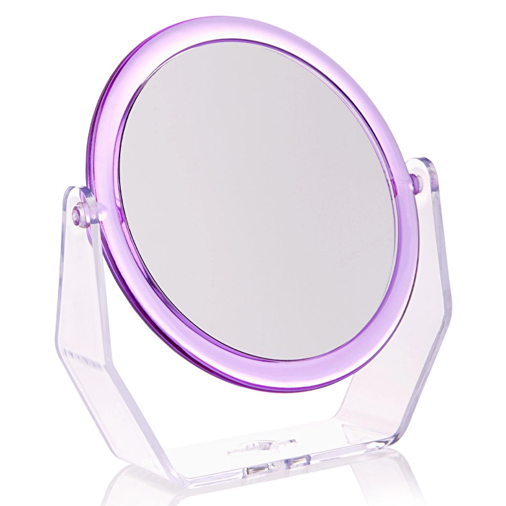 Eklips Pentagonal Base Double-Sided Table Mirror