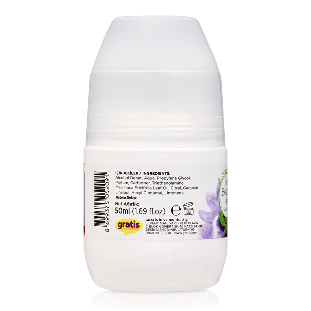 Bee Beauty Young Flower Natural Women's Deodorant Roll-On 50 ml