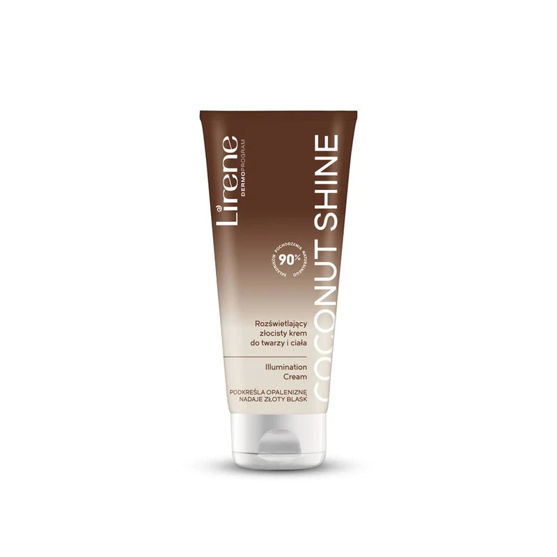 LIRENE - PERFECT TAN Illuminating Golden Body and Face Cream Coconut Shine
