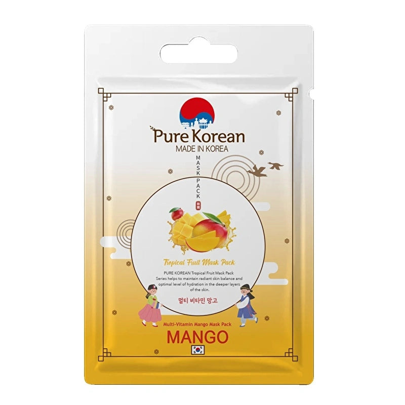 Pure Korean Multi-Vitamin Mango Face Mask