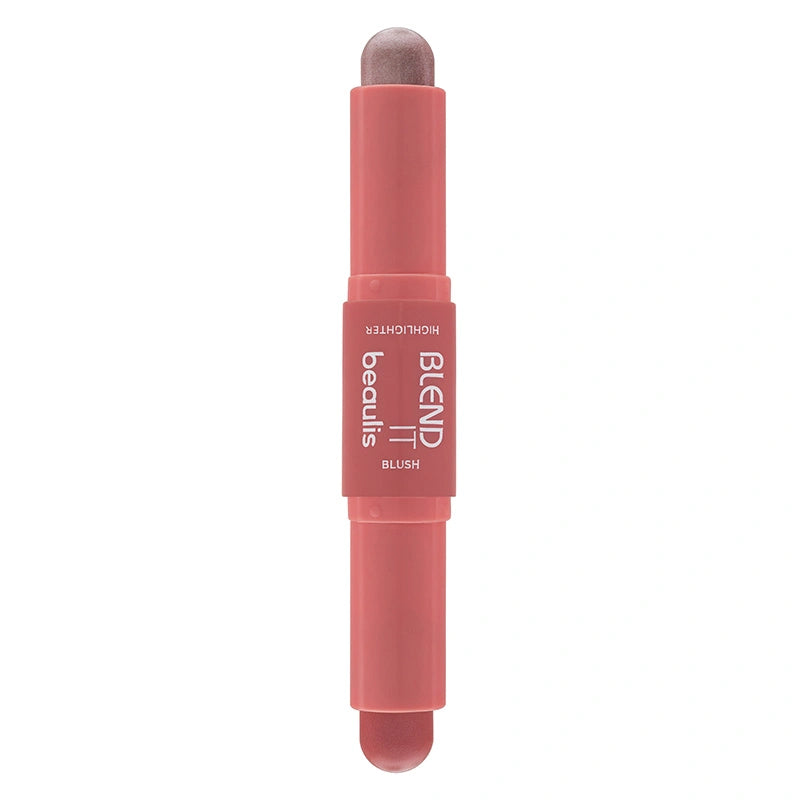 Beaulis Blend It Double-Ended Contour Stick Blush & Highlighter 901 Pink Sakura