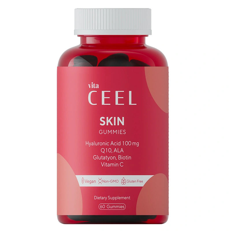 Vita Ceel Skin Care Vitamin Chewable Vegan Gummy 60 Pieces
