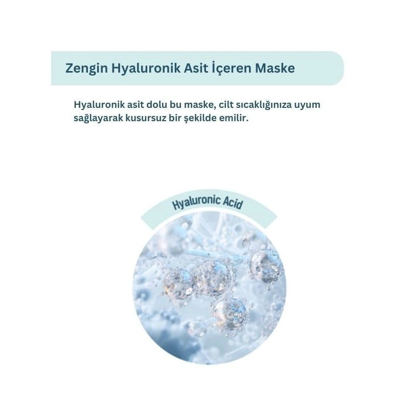 Dermal Korea Seoul Face Hyaluronic Hydrogel Melting Face Mask