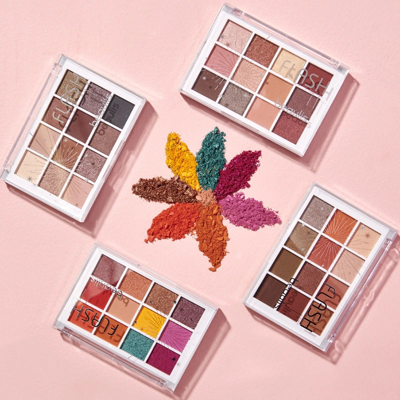 Beaulis Flash It 12 Eyeshadow Palette 208 On The Nature