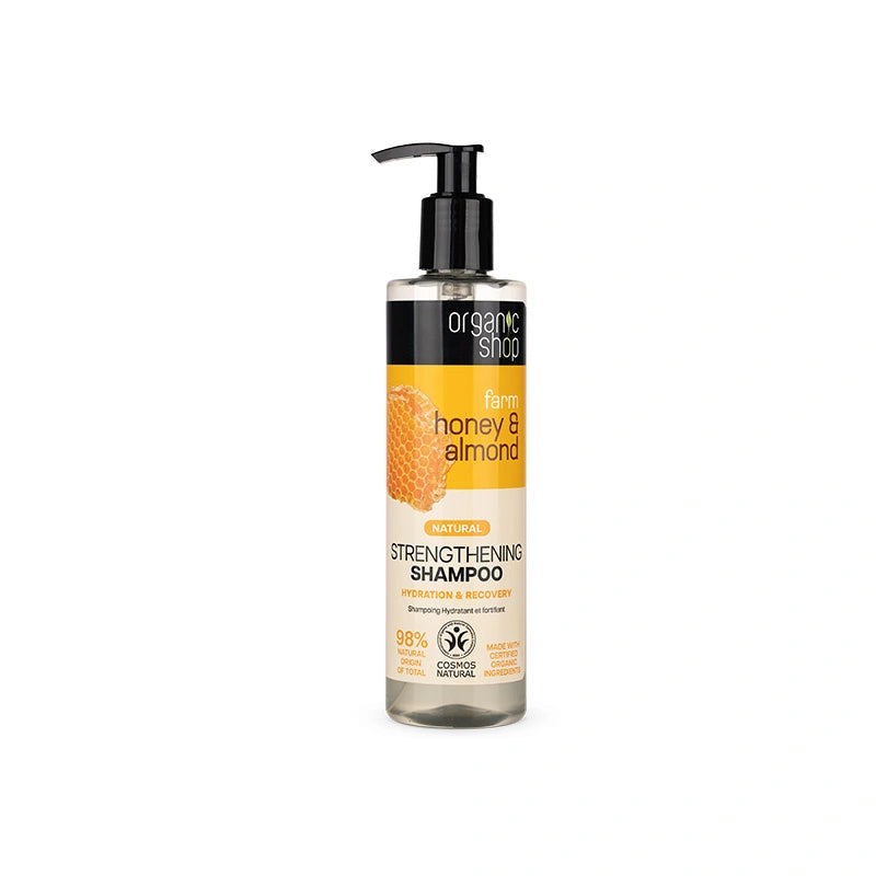 Organic Shop Honey & Almond Strengthening Shampoo 280 ml