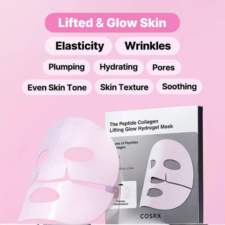 COSRX - The Peptide Collagen Lifting Glow Hydrogel Mask