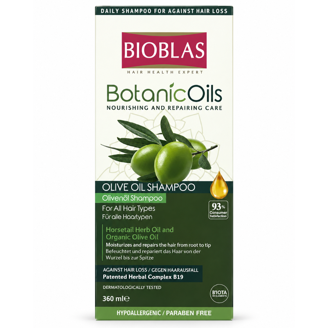 Bioblas BotanicOils Olive Oil Shampoo – 360 ml