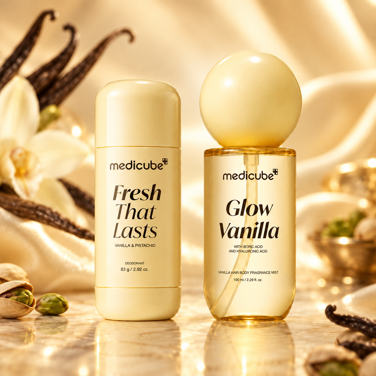 medicube Vanilla & Pistachio Freshness Duo
