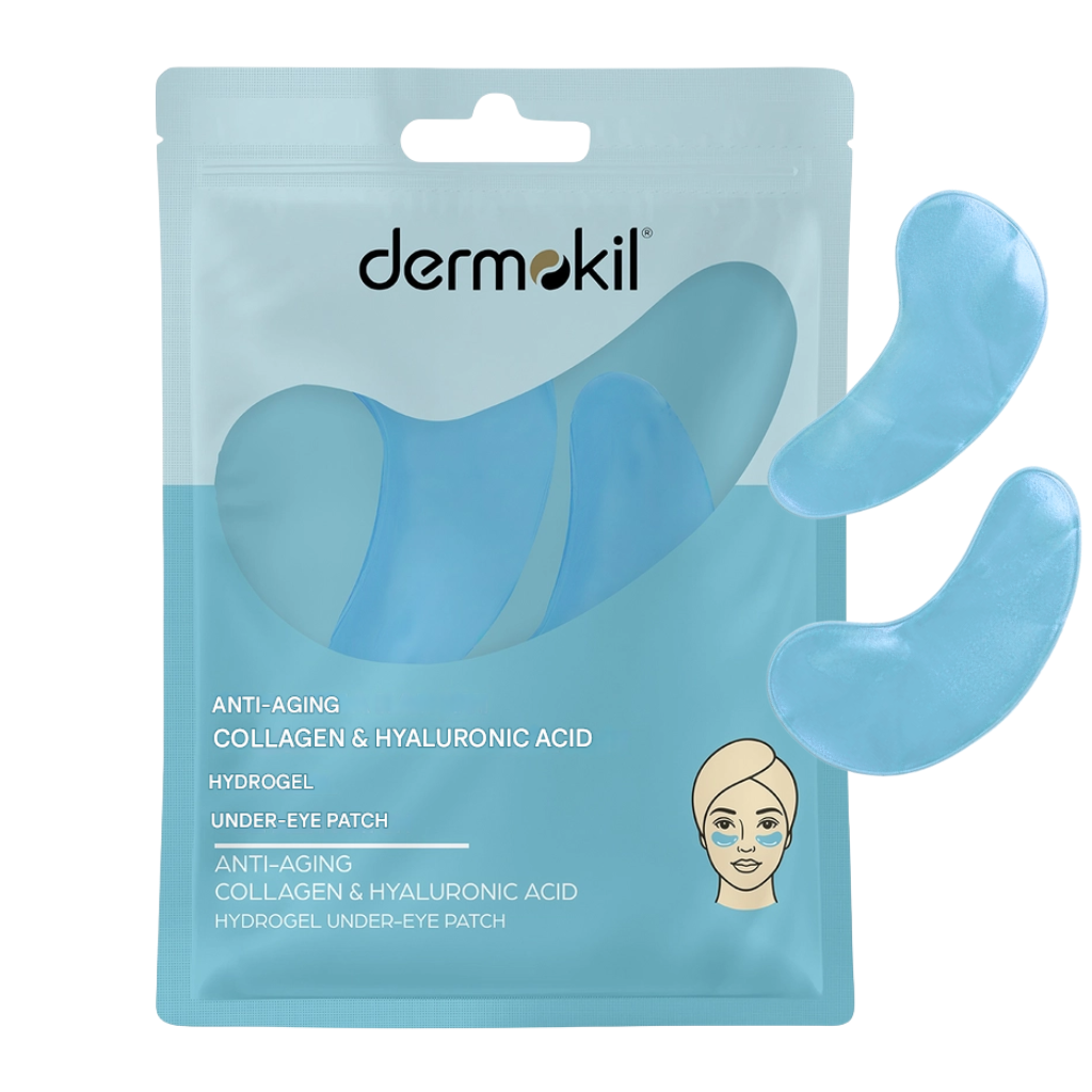 Dermokil Anti-Aging Collagen Hyaluronic Acid Hydrogel Under-Eye Mask 7 gr
