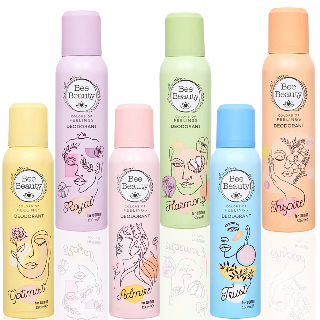 Bee Beauty Colors of Feelings Women's Deodorant Spray 150 ml