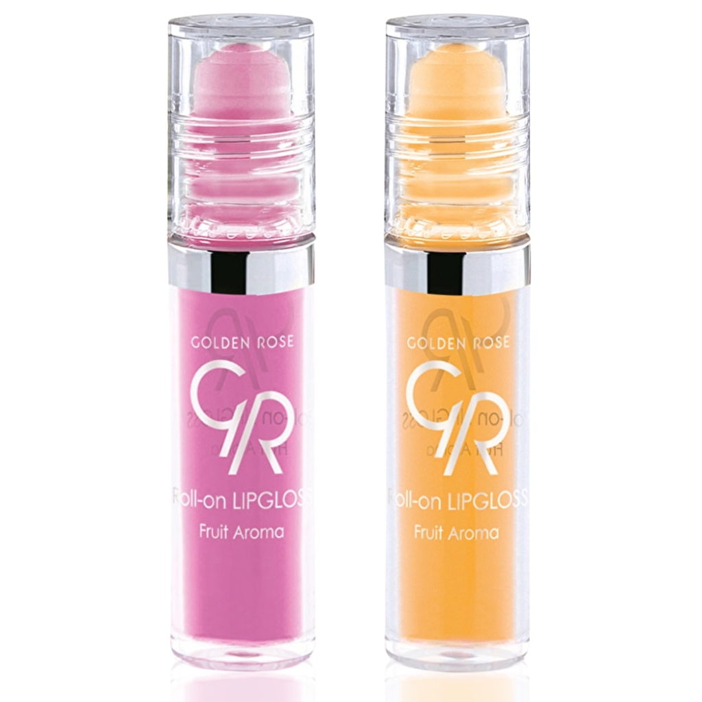 Golden Rose Fruit Aroma Roll On Lipgloss
