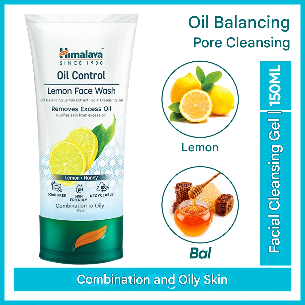 HIMALAYA - Lemon Extract Facial Cleanser Oil Balancing Gel 150 ml