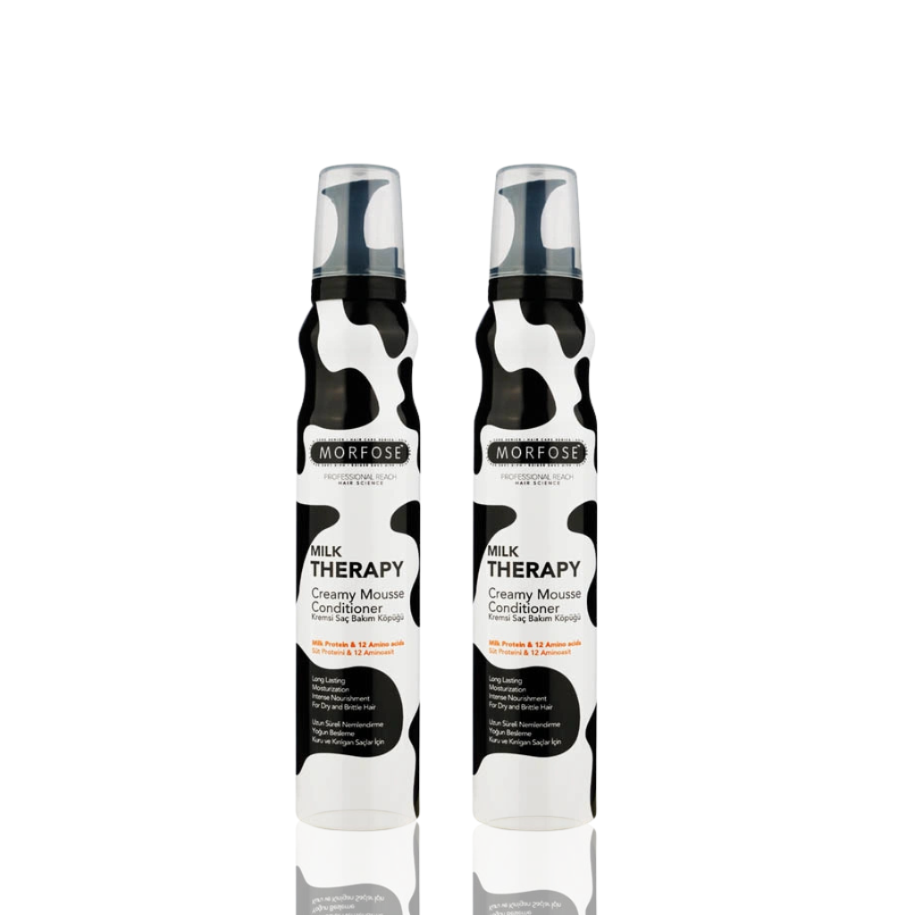 MORFOSE - Hair Mousse Milk Therapy Classic Duo Pack 200 ML