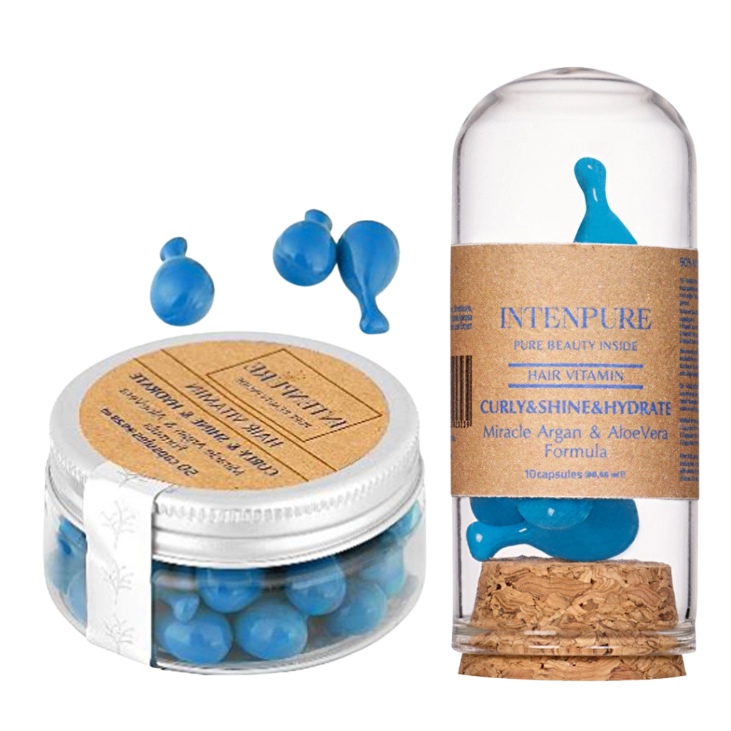Intenpure Moisturizing & Shine Hair Vitamin for Wavy Hair