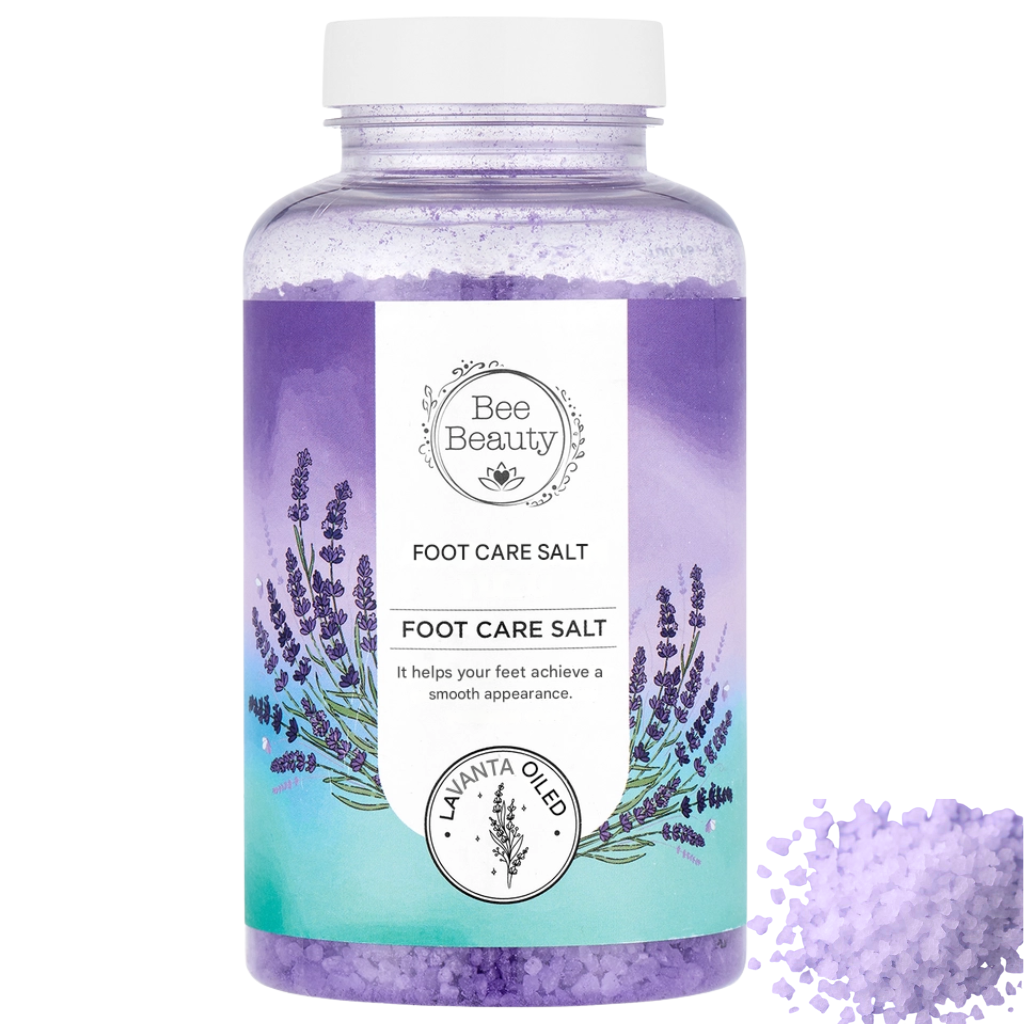 Bee Beauty Lavender Oil Foot Care Salt 400 gr