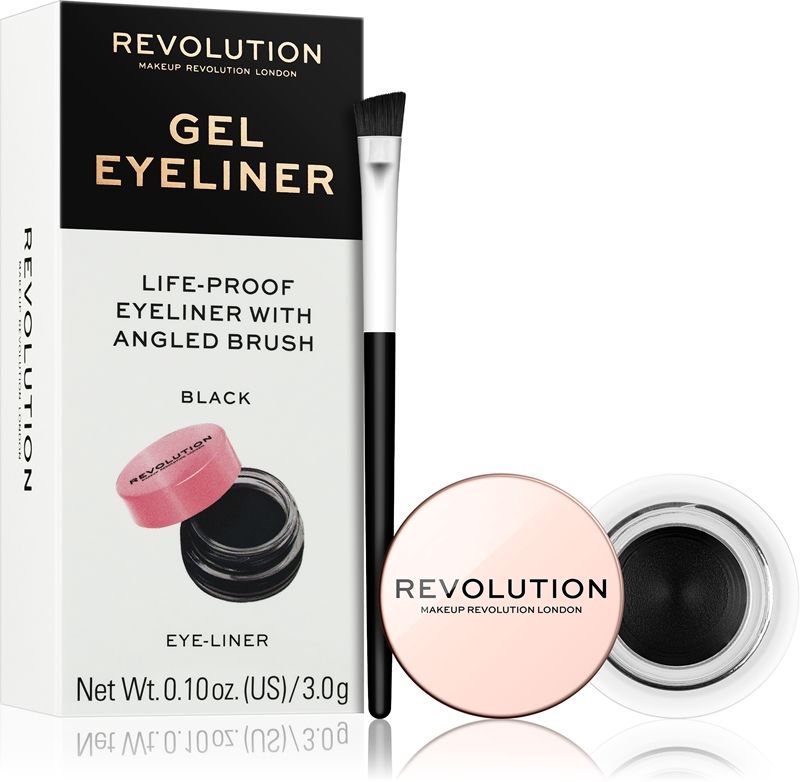 REVOLUTION - Gel Eyeliner Pot With Brush