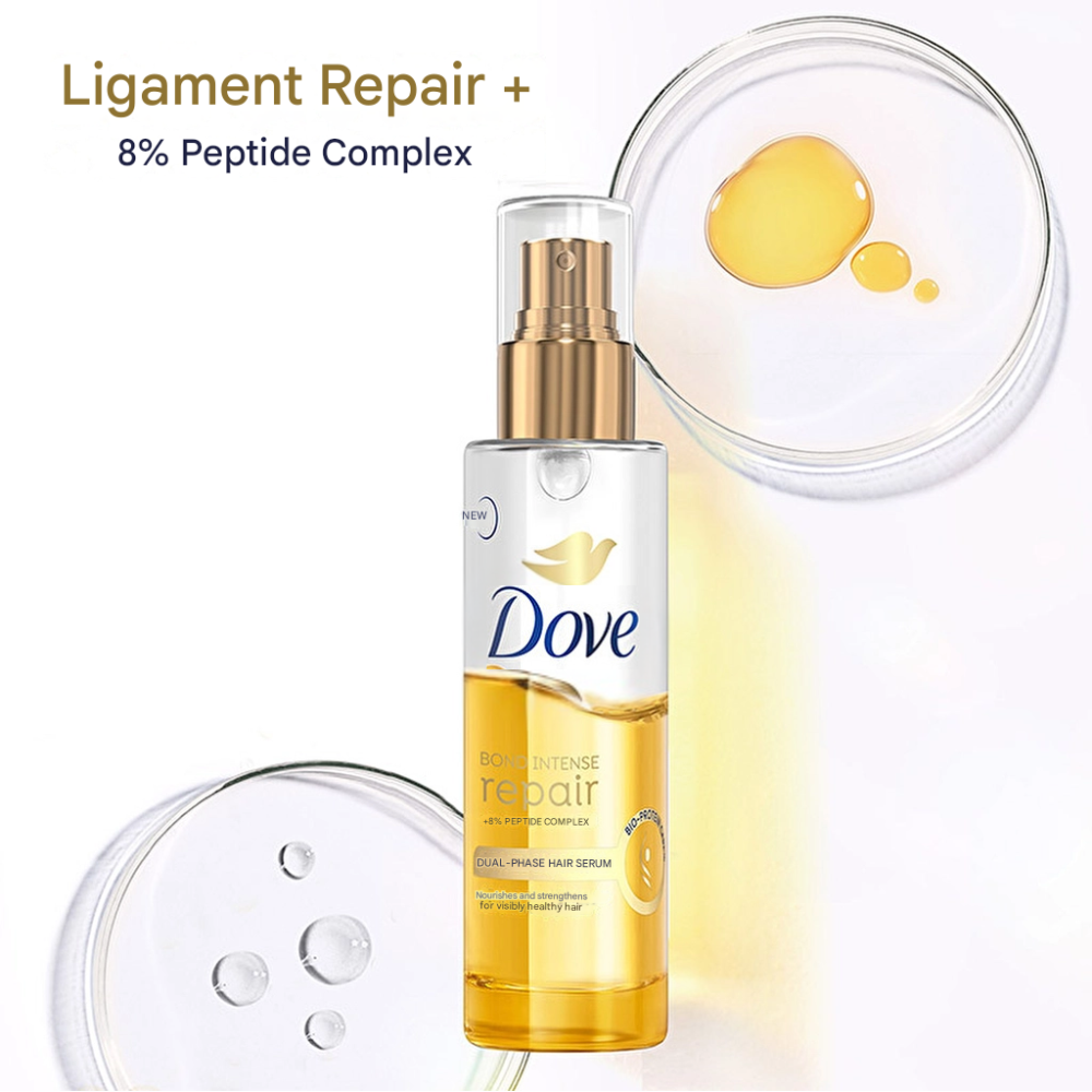 Dove Dual Phase Hair Serum Bond Intense Repair + Peptide Complex 80 ml