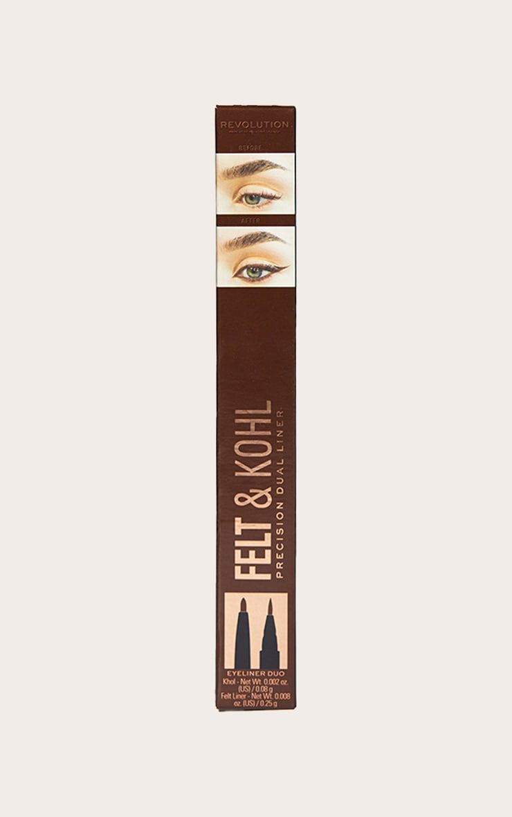 REVOLUTION - Felt and Kohl Eyeliner Brown