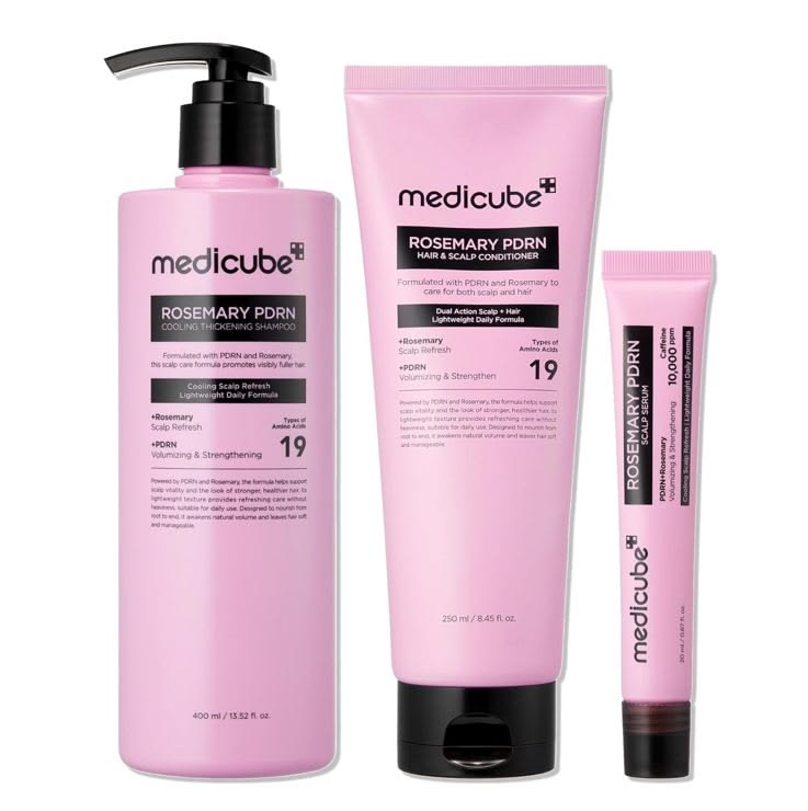 Medicube - Rosemary PDRN Complete Scalp & Hair Care Bundle