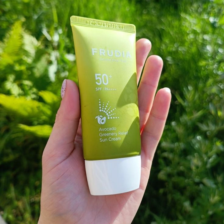 FRUDIA - Green Grape Sebum Pore Control Sunscreen SPF50 50g