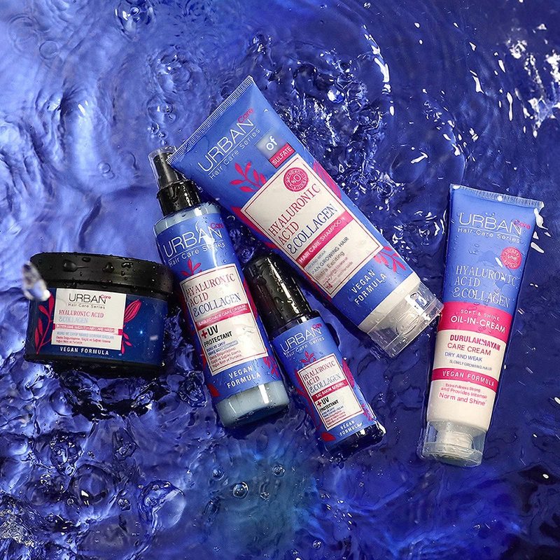 Urban Care Hyaluronic Acid & Collagen Liquid Hair Conditioner for Dry and Lifeless Hair 200 ml