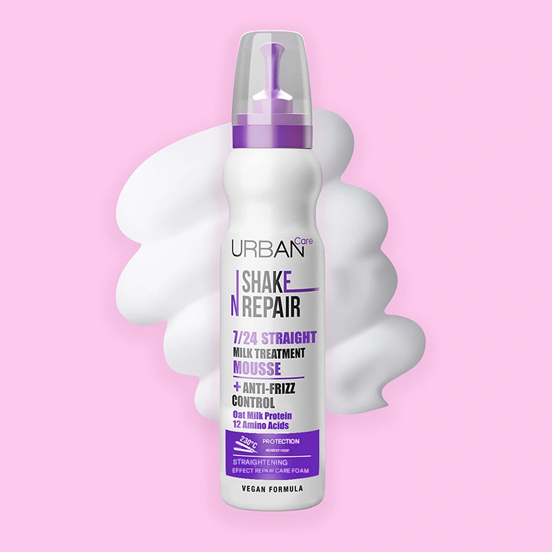 Urban Care Shake N Repair 7/24 Straightening Effect Hair Care Foam 150 ml