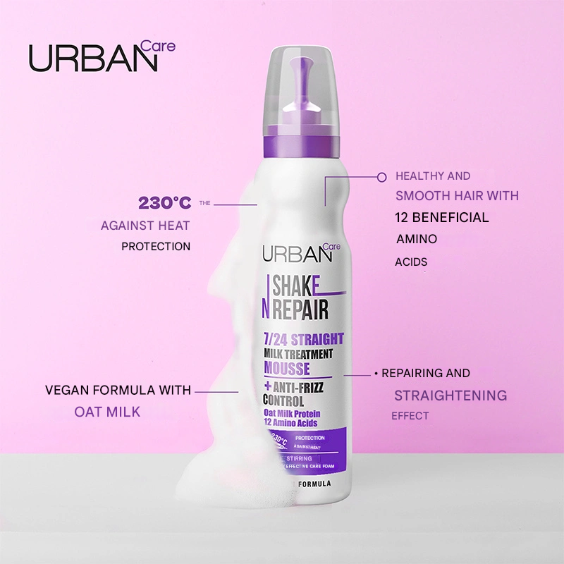 Urban Care Shake N Repair 7/24 Straightening Effect Hair Care Foam 150 ml