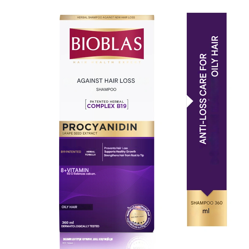 Bioblas Procyanidin Anti Hair Loss & Oiliness Shampoo 360 ml