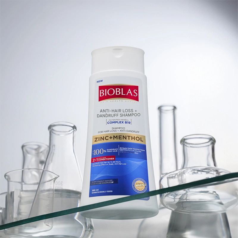 Bioblas Zinc + Menthol Anti-Hair Loss and Dandruff Shampoo 360 ml