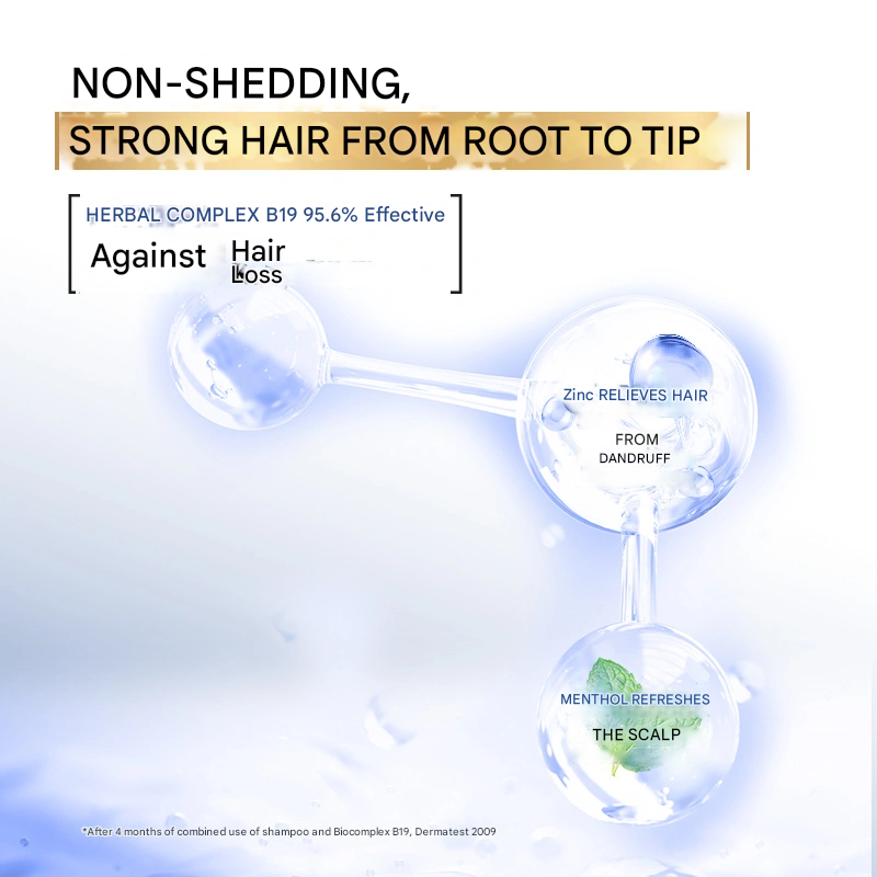 Bioblas Zinc + Menthol Anti-Hair Loss and Dandruff Shampoo 360 ml