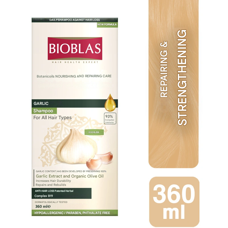 Bioblas Botanic Oils Garlic Shampoo 360 ml