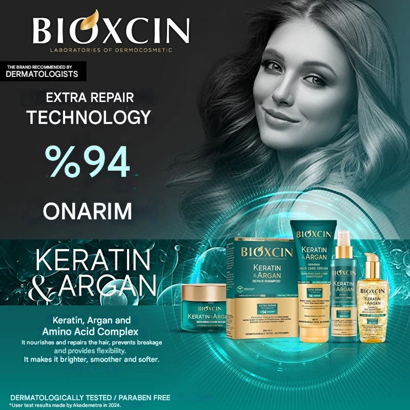 Bioxcin Keratin & Argan Repair Shampoo 300 ml