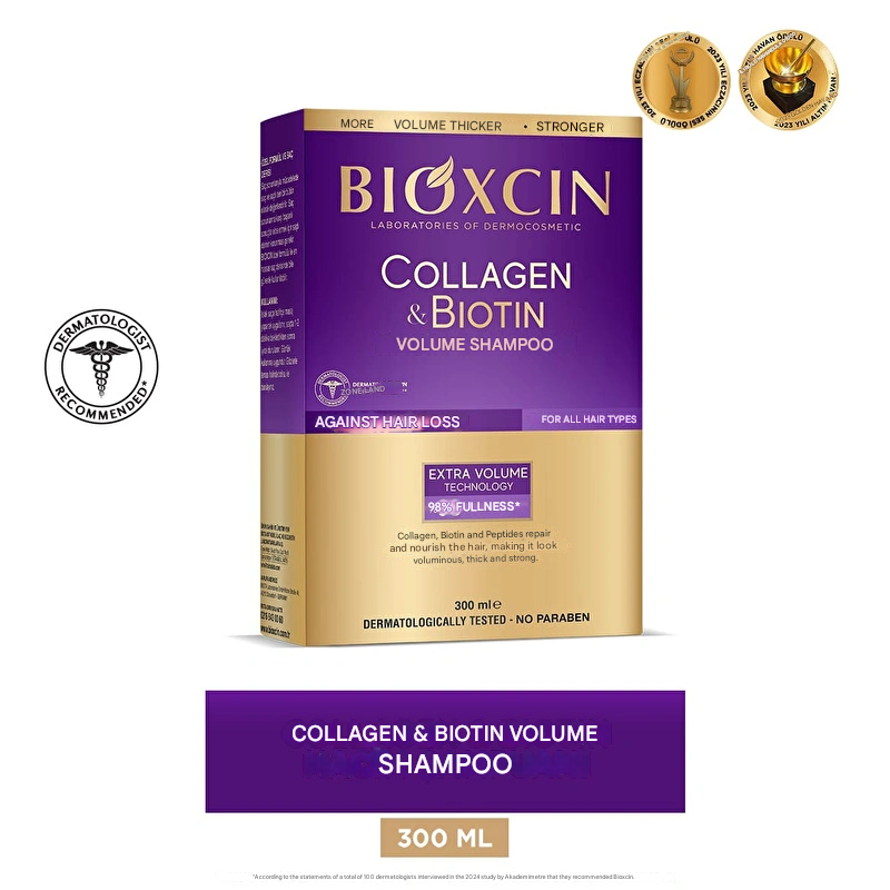 Bioxcin Collagen & Biotin Volume Shampoo 300 ml