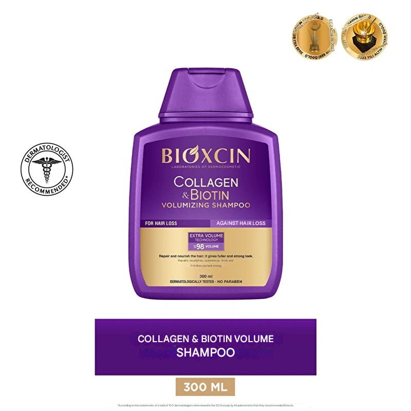 Bioxcin Collagen & Biotin Volume Shampoo 300 ml